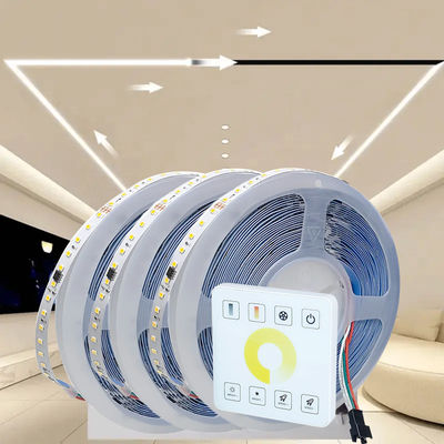3- Stroomwater 12v24v 8mm 120leds 6500K Wit elektroplate SMD2835 Led Strip Light