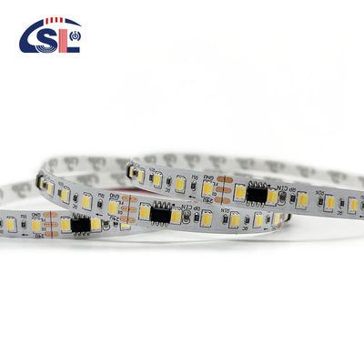 3- Stroomwater 12v24v 8mm 120leds 6500K Wit elektroplate SMD2835 Led Strip Light
