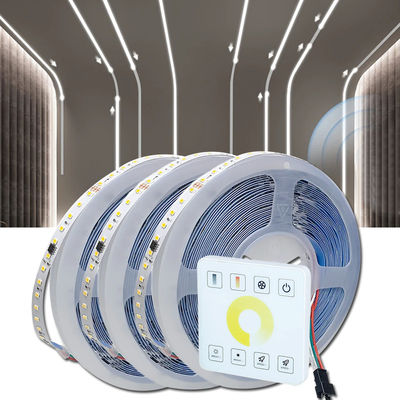 Stroomwater 12v24v 8mm 120leds 3000K-6500K Elektroplate SMD2835 Led Strip Light