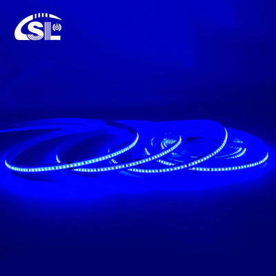 320Leds/m 12V24V Blauw Flexibel Streeplicht met waterdicht CE RoHs IP20 Ra90 COB Led