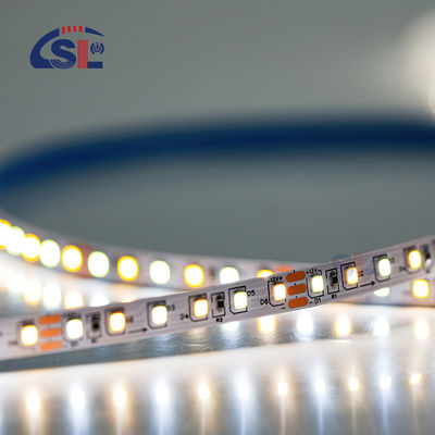 CCT 12V24V 8mm 120leds 3000K-6500K Flexibele Dual Color Galvaniseren SMD2835 LED Strip Licht