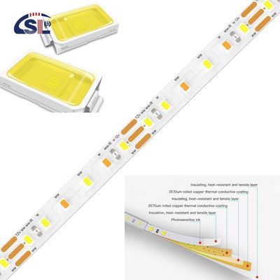 180 leds 10mm Hoge helderheid 110v220v 3000K IP67 Waterdicht SMD2835 Led Strip Light