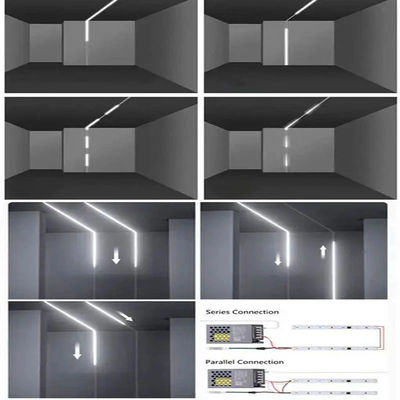 Productgewicht ((kg) 0,06 LED-strooklicht 12v24v 8mm 608leds 3000K-6500K COB SMD2835