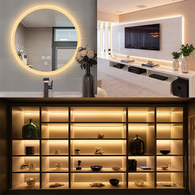 5V 8mm 320leds 4000K 1cm één snij IP65 Waterdicht Elektroplate flexibel COB Led Strip Light