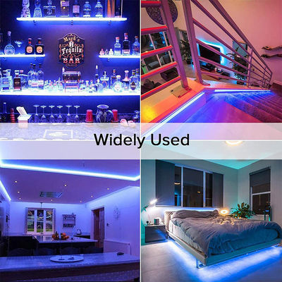 CE LVD EMC ROHS FCC REACH ERP2.0 Gecertificeerd Ice Blue COB Led Strip Light met 8 mm breedte
