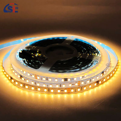 Residentiële LED-lichtstrook DC12V 24V SMD2835 Elektroplate PCB 120Ds 8mm Ra 80 3000K