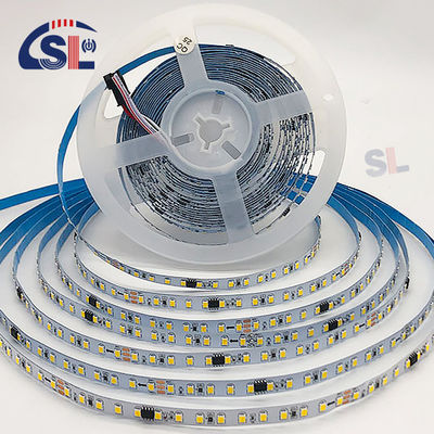 Residentiële LED-lichtstrook DC12V 24V SMD2835 Elektroplate PCB 120Ds 8mm Ra 80 3000K