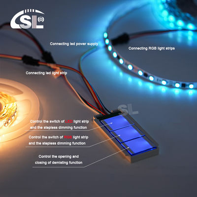 8mm 2811 60Ds DC12V RGB LED-lichtstrook voor omgeving en woning