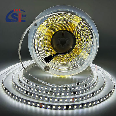 Residentiële LED-lichtstrook DC12V 24V SMD2835 Elektroplate PCB 120Ds 8mm Ra 80 6500K