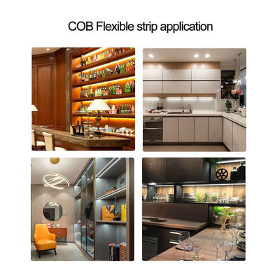 Plastic Material COB Led Strip Light met hoog lumen en werktemperatuur -20 50C