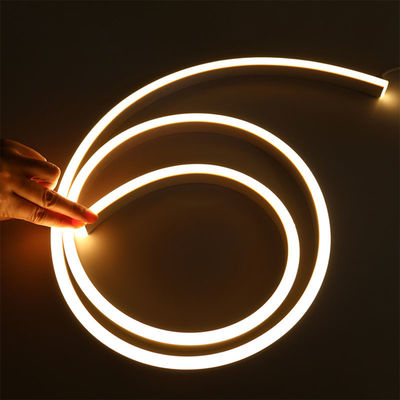 Top Buigbare Warm White Neon Flex DC 12V IP65 Waterdicht 8x16mm 120 LED's/M Volledige bundel