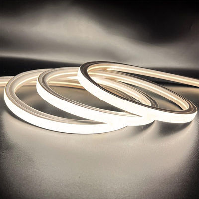 Natuurwit Neon Flex 4000K DC 48V 16x16mm Platte vorm Verticaal buigen IP65 Waterdicht LED Neon Flex