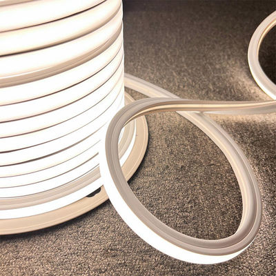 Natuurwit Neon Flex 4000K DC 48V 16x16mm Platte vorm Verticaal buigen IP65 Waterdicht LED Neon Flex