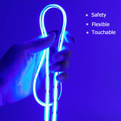 Verlichting Hoge helderheid DC12V24V 480leds 8mm Ice-Blue COB Led Strip Light met 3-