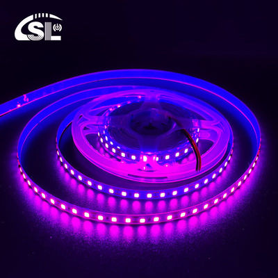 Op maat gemaakte 12v24v 8mm 120leds Roze die-cutting board SMD2835 Led strip licht