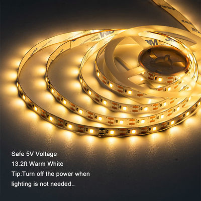 Interieur decoratie 3000K/4000K/6500K Flexible Electroplate SMD2835 LED Strip Light 5V 8mm 120LED's