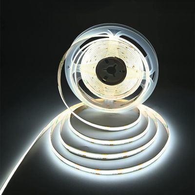 DC 12V24V 8mm10mm Breedte 320Leds 6500K Wit Hoge Helderheid Flexible COB Led Strip Light voor Keuken Woonkamer
