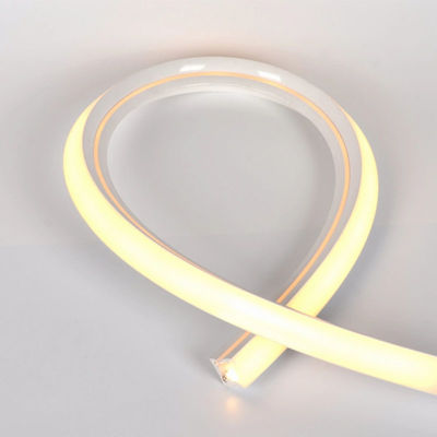 Hotel Silicone Neon Flex 12*12mm Vierkant DC 24V IP67 Waterdicht Buiten Led Neon Licht