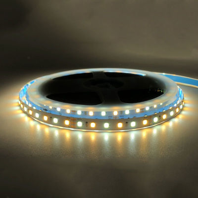 Hoge helderheid 12V 8mm 120leds SMD2835 Led Strip Light met dubbelzijdig CCT-bord