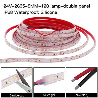10 mm 180 leds 3000 K IP67 stansplaat SMD2835 ledstriplicht