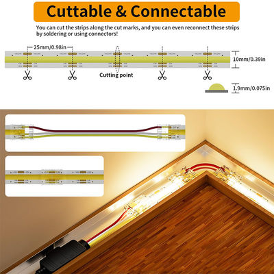 Keuken woonkamer Licht Strings Hoge helderheid 8mm10mm breedte 320leds 3000K4000K6500K