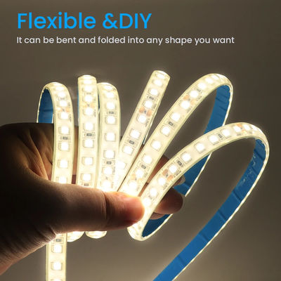 COB Lighting Strip 110v220v 8mm 120leds 4000K IP67 Waterdicht Drijfsnijbord SMD2835 Led Strip Light