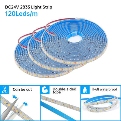 COB Lighting Strip 110v220v 8mm 120leds 4000K IP67 Waterdicht Drijfsnijbord SMD2835 Led Strip Light