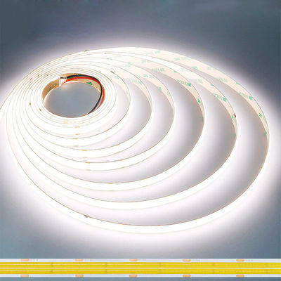 Hoge dichtheid 8mm10mm 320leds 6500K White COB Led Strip Light voor binneninrichting