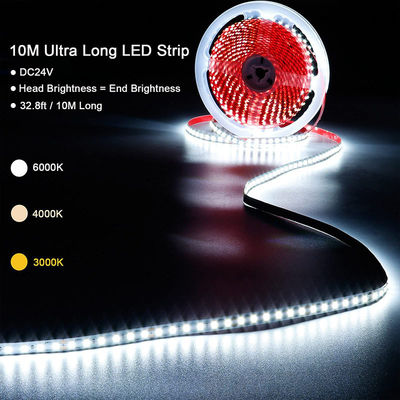 110V220V 8mm 120 leds 3000K4000K6500K Warm Wit Natuurlijk Wit Galvaniseren SMD2835 Led Strip Licht