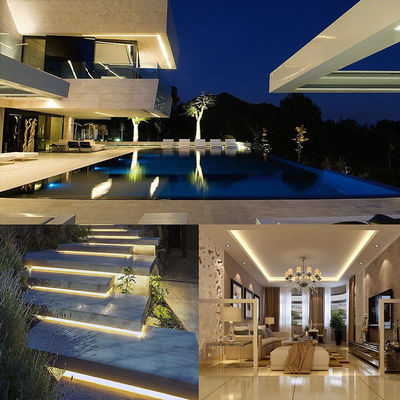 110V220V 8mm 120 leds 3000K4000K6500K Warm Wit Natuurlijk Wit Galvaniseren SMD2835 Led Strip Licht