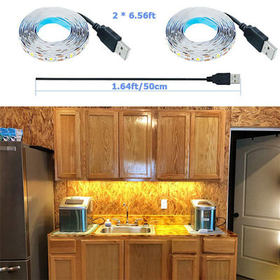Dimmer Ondersteuning 5v 8mm 120leds 3000K Warm Wit Flexibel Galvaniseren Led Strip Licht