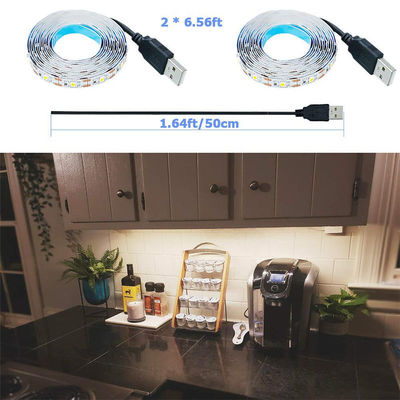 3- 120° Straalhoek 5v 120leds 8mm 4000K Natural Een licht één snij SMD2835 Led Strip Light