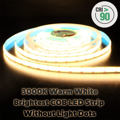 2- DC12V24V 8mm 320Leds 3000K Warm COB Led Strip Light voor kast slaapkamer keuken verlichting decoratie