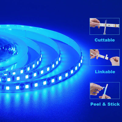 5v 8mm 120 leds Rood Gouden Geel IJsblauw Blauw Groen Paars kleurrijk Elektroplate SMD2835 Led Strip Light