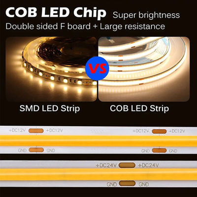 Lichtstrengen Item Type Hoge helderheid Waterdicht Aanpassing COB Led Strip Light