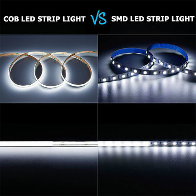 5v 320leds 8mm 6500K White COB Led Strip Light voor woonverlichting door schakelaarbesturing