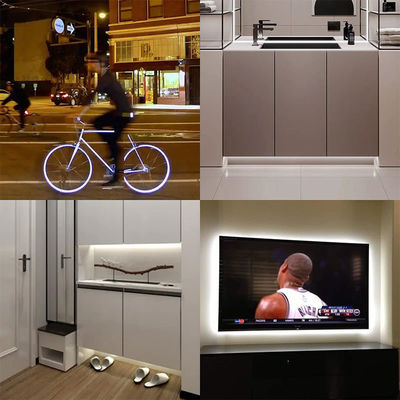 5v 320leds 8mm 6500K White COB Led Strip Light voor woonverlichting door schakelaarbesturing