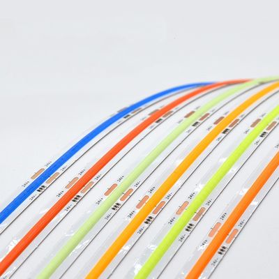 320 leds Rood Gouden Geel IJsblauw Blauw Groen Paars Kleurrijk Flexibel COB Led Strip Light
