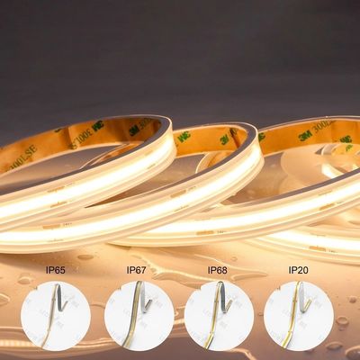 CCT COB Led Strip Light DC12V24V 8mm10mm breedte 608leds 3000K 6500K voor binneninrichting