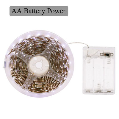 IP20 Hoge helderheid 5v 8mm 120leds 6500K Wit flexibel elektroplate SMD2835 Led Strip Light