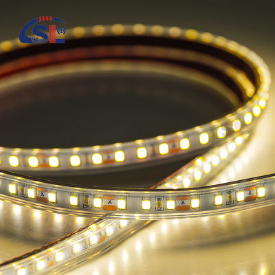 Waterdichte LED-strook 12V 24V Wit Warm Wit 2835 120LED's/m voor buitentuin