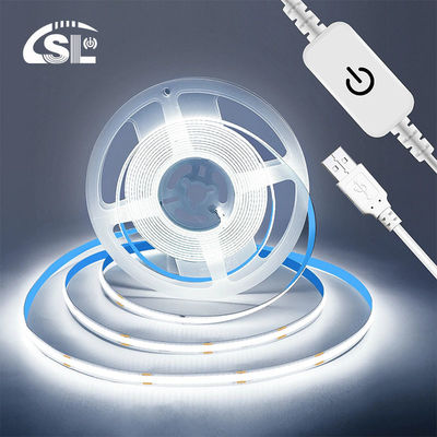 5V DC Input Kopermateriaal COB 320LED's IP20 Ra 90 LED lichtstrook voor huisverlichting