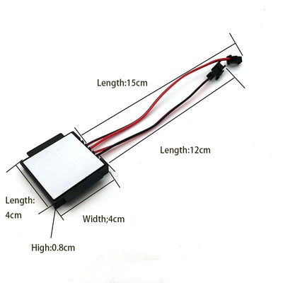 Geïntegreerde spiegel touch dimmer schakelaar voor LED badkamer spiegel 3.6cm * 3.6cm * 0.8cm Grootte