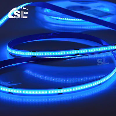 Hoge helderheid DC12V24V ijsblauw COB LED-strooklicht voor hotels en interieurdecoratie