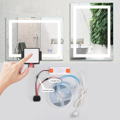 12V 24V 3A LED spiegel aanraaksensor Schakelaar voor 1-6mm kwik spiegel enkel drie kleur