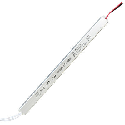 Ultra-dunne Slim Strip 24V aandrijvingstroomvoorziening met een hoge uitgangsspanningsnauwkeurigheid