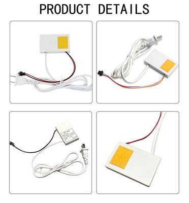 73*47*13mm Smart Bathroom Mirror Touch Switch met DC12V-uitgangsspanning en LED-licht