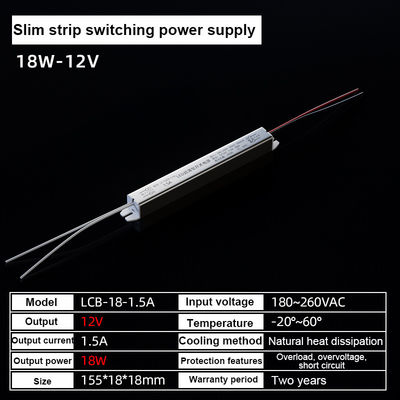 1A 2A 3A 5A 8.5A 10A 15A 20A 25A 30A 40A 50A 60A AC DC Schakelvoeding 5V 12V 24V 36V 48V