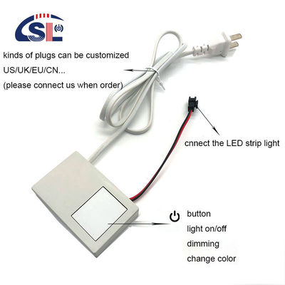 Behoorlijke AC110V/220V Single Button Touch Sensor Switch voor slimme badkamerspiegels