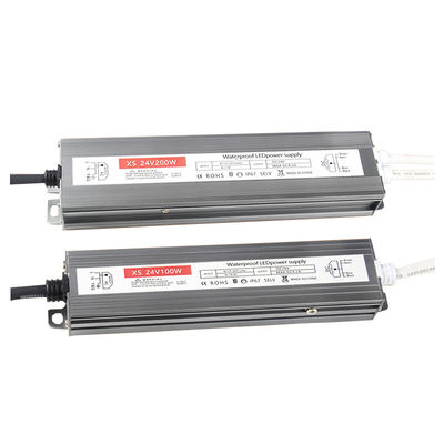 Single Output Waterdicht LED-driver 60-400W AC180-264V DC 12V 24V Schakelaar